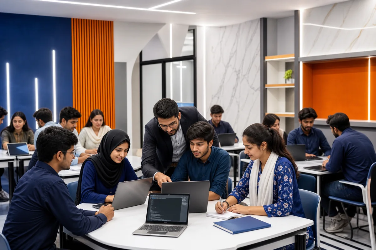 Practical Learning Environment facility at Shahab Digital College
