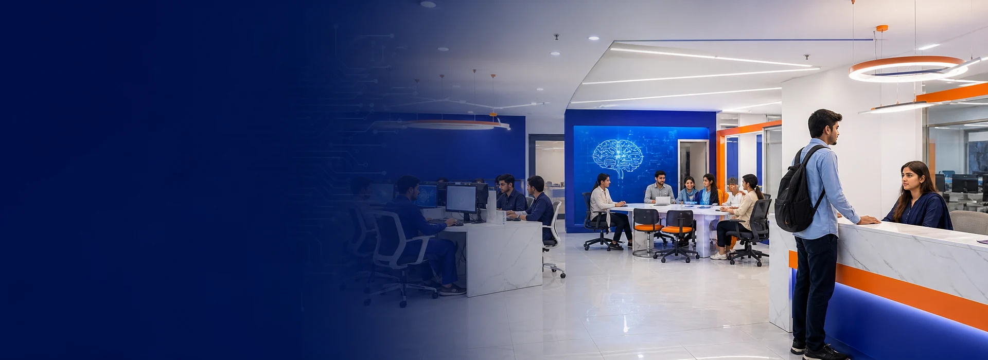 Modern technology-focused Shahab Digital College facilities and computer lab