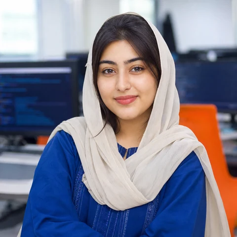 Portrait of Hajira Gull